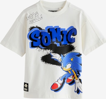 Next Koszulka 'Sonic' w kolorze beżowy: przód