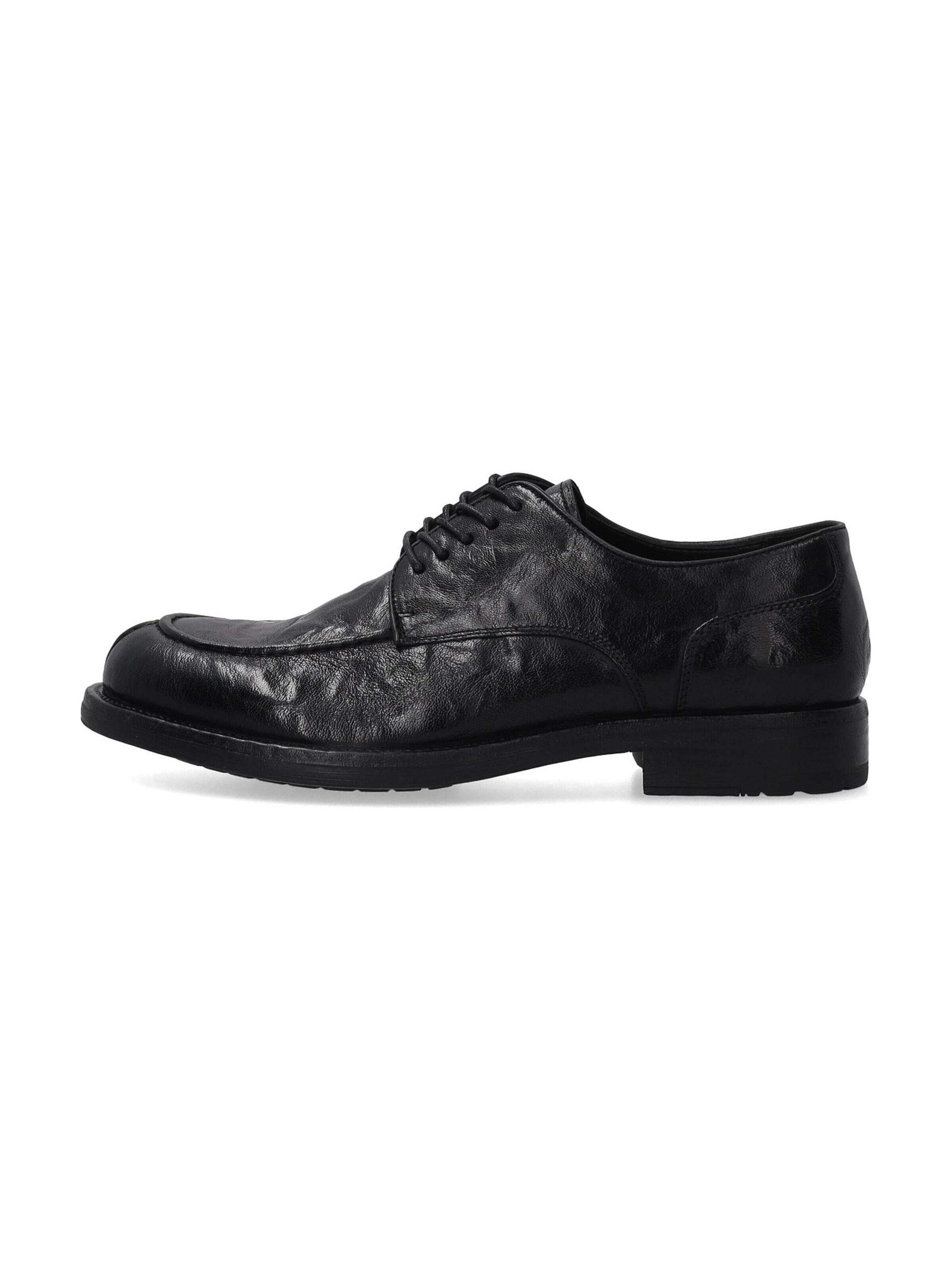 VENEZIA Schnürschuh‌‌‌‌ in Schwarz: Vorderseite