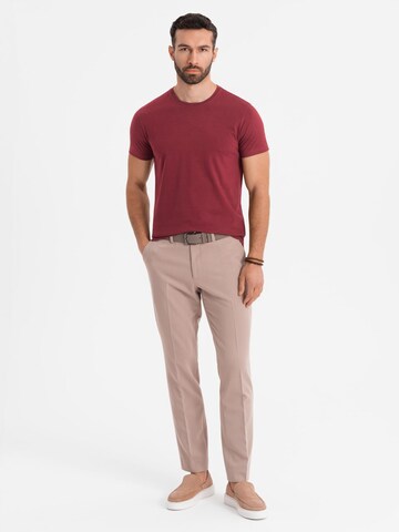 Ombre Shirt in Rot