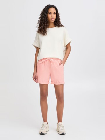 Loosefit Pantalon 'Lina' Oxmo en orange