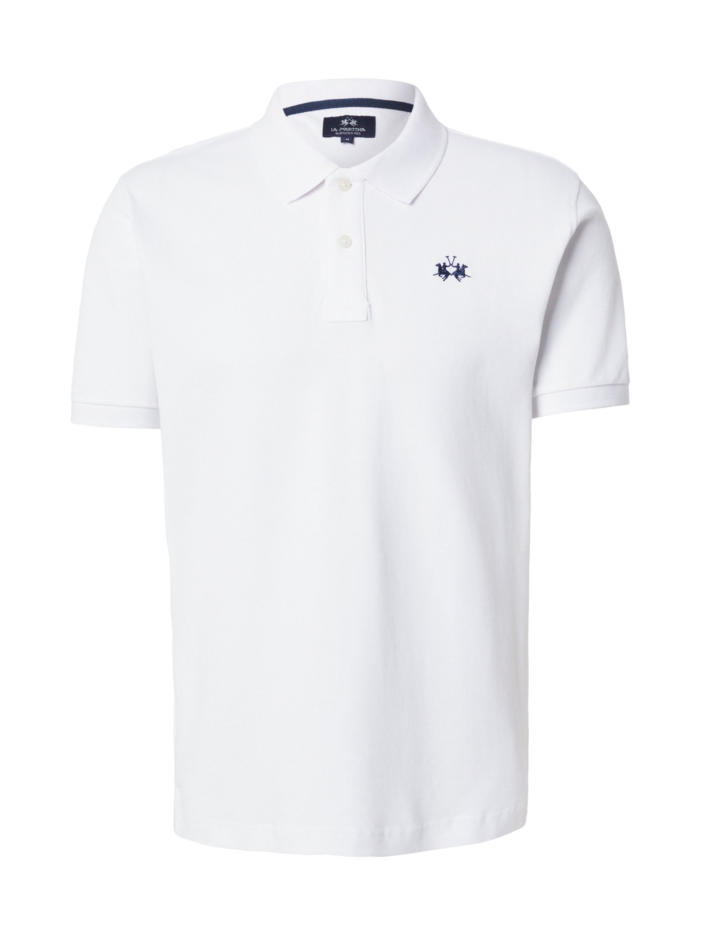 La Martina - Camiseta en blanco: frente