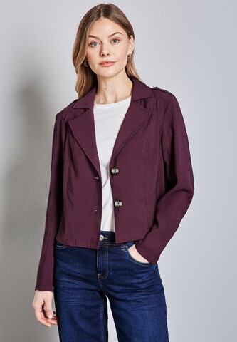 STREET ONE Trench-Jacke in Rot: Vorderseite
