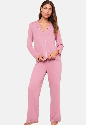 Lipsy Pyjama in Roze: voorkant