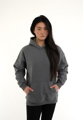 Johnny Urban Sweatshirt 'Cody Oversized' in Grey