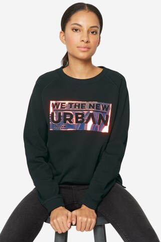 Harlem Soul OH-IO Sweatshirt in Schwarz: predná strana