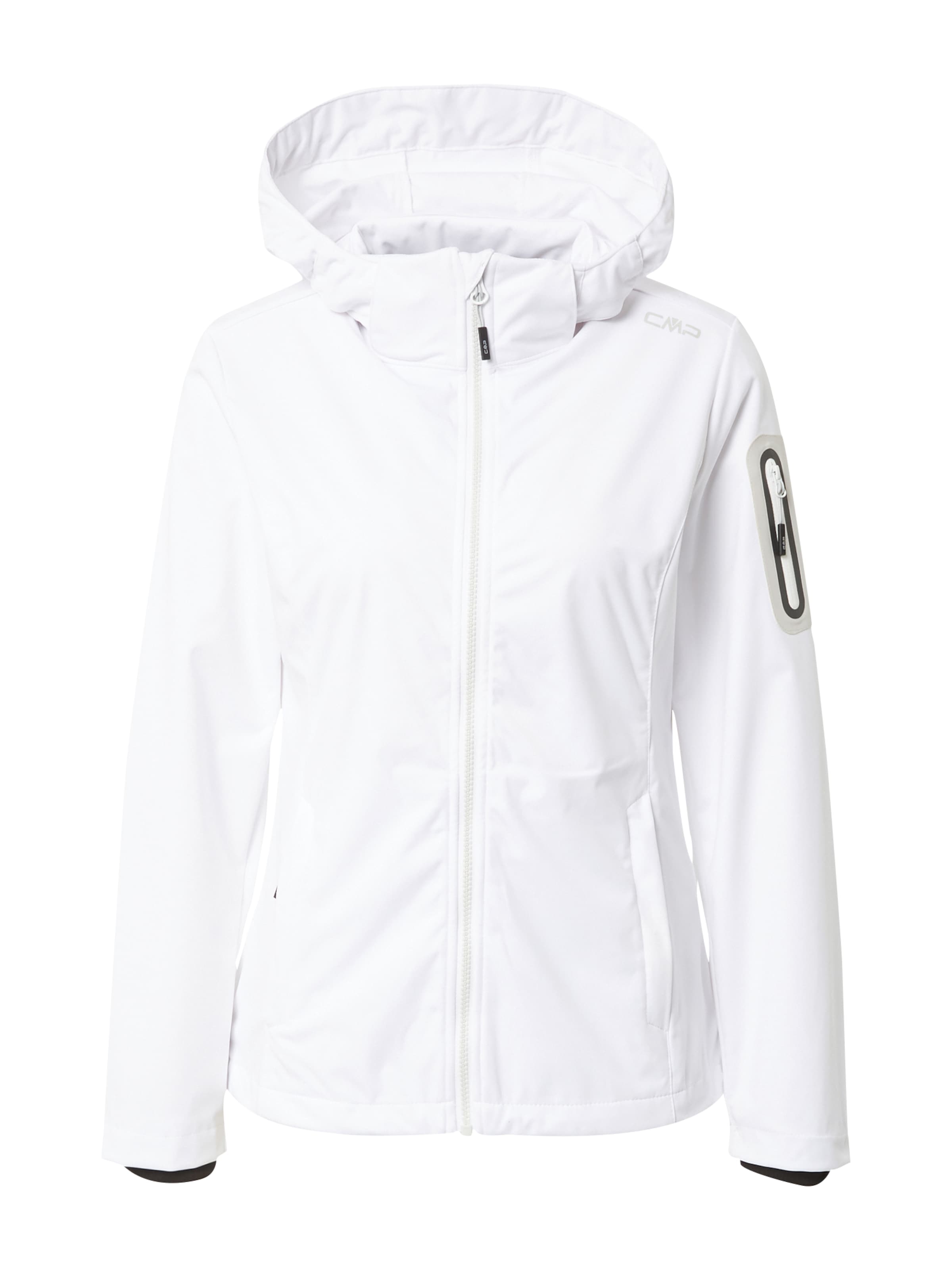 Veste outdoor CMP en blanc : devant