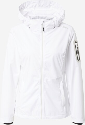 Veste outdoor CMP en blanc : devant