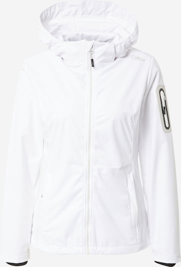 CMP Veste outdoor en gris clair / noir / blanc cassé, Vue avec produit