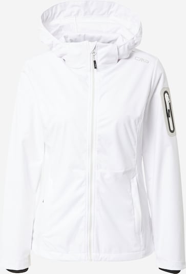 CMP Sportjacke in hellgrau / schwarz / offwhite, Produktansicht