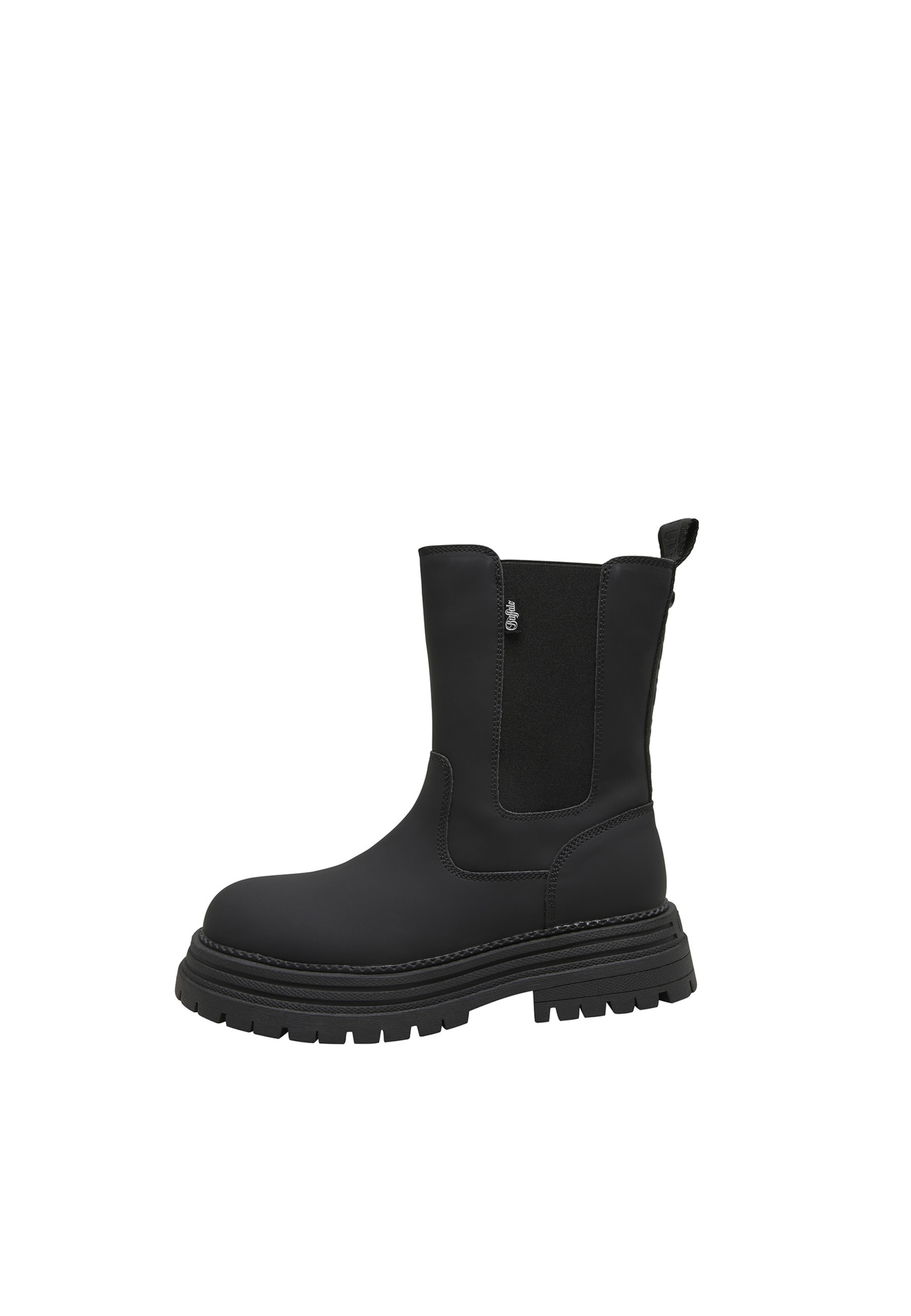 BUFFALO Chelsea boots 'Lennox' in Zwart: voorkant