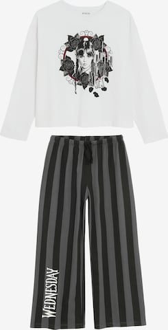 juoda Cool Club Miego kostiumas: priekis