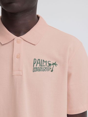 BLEND Shirt ' BHMaille Polo ' in Roze