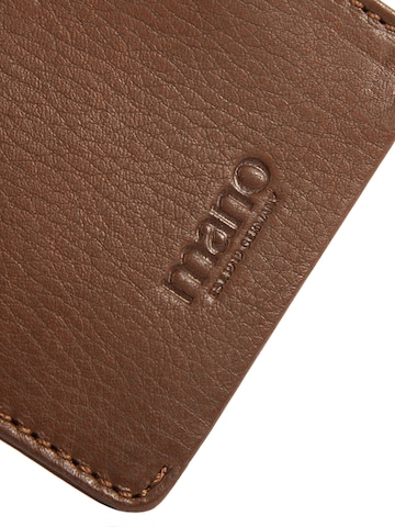 mano Wallet 'MANO Geldbörse' in Brown
