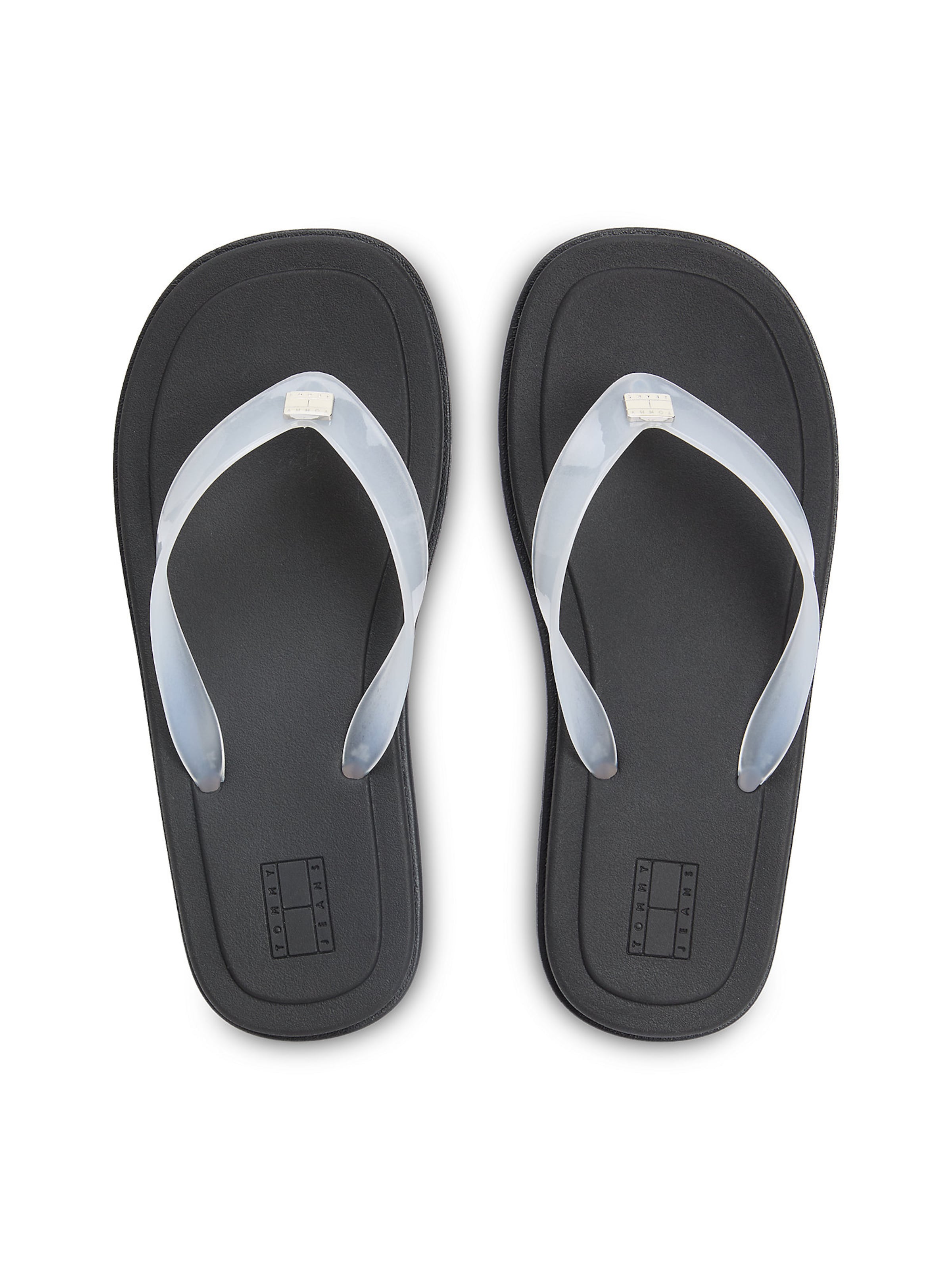 Tommy Jeans T-bar sandals in Beige