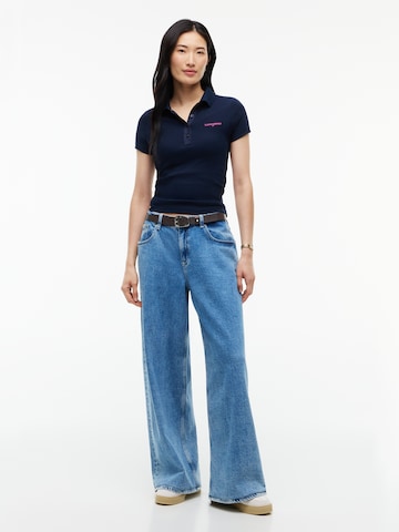 Tommy Jeans Poloshirt in Blau