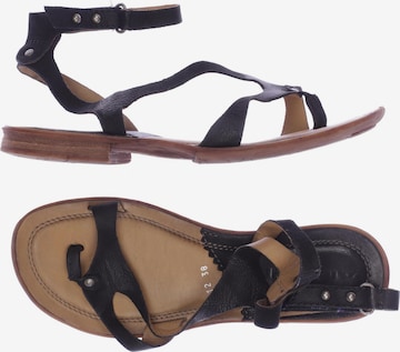 A.S.98 Sandals & High-Heeled Sandals in 38 in Black: front