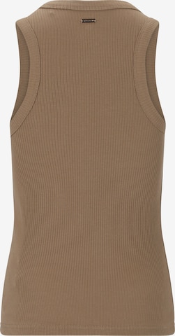 Athlecia Sports Top 'Lankae' in Brown