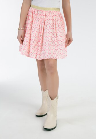 IZIA Skirt in Pink: front