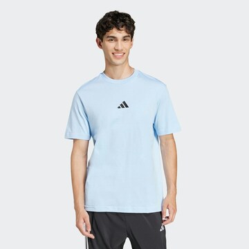 ADIDAS SPORTSWEAR Funktionstopp 'Essentials' i blå: framsida