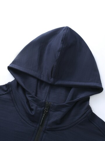 YOUTHUP Outdoor jacket 'Bewegung' in Blue