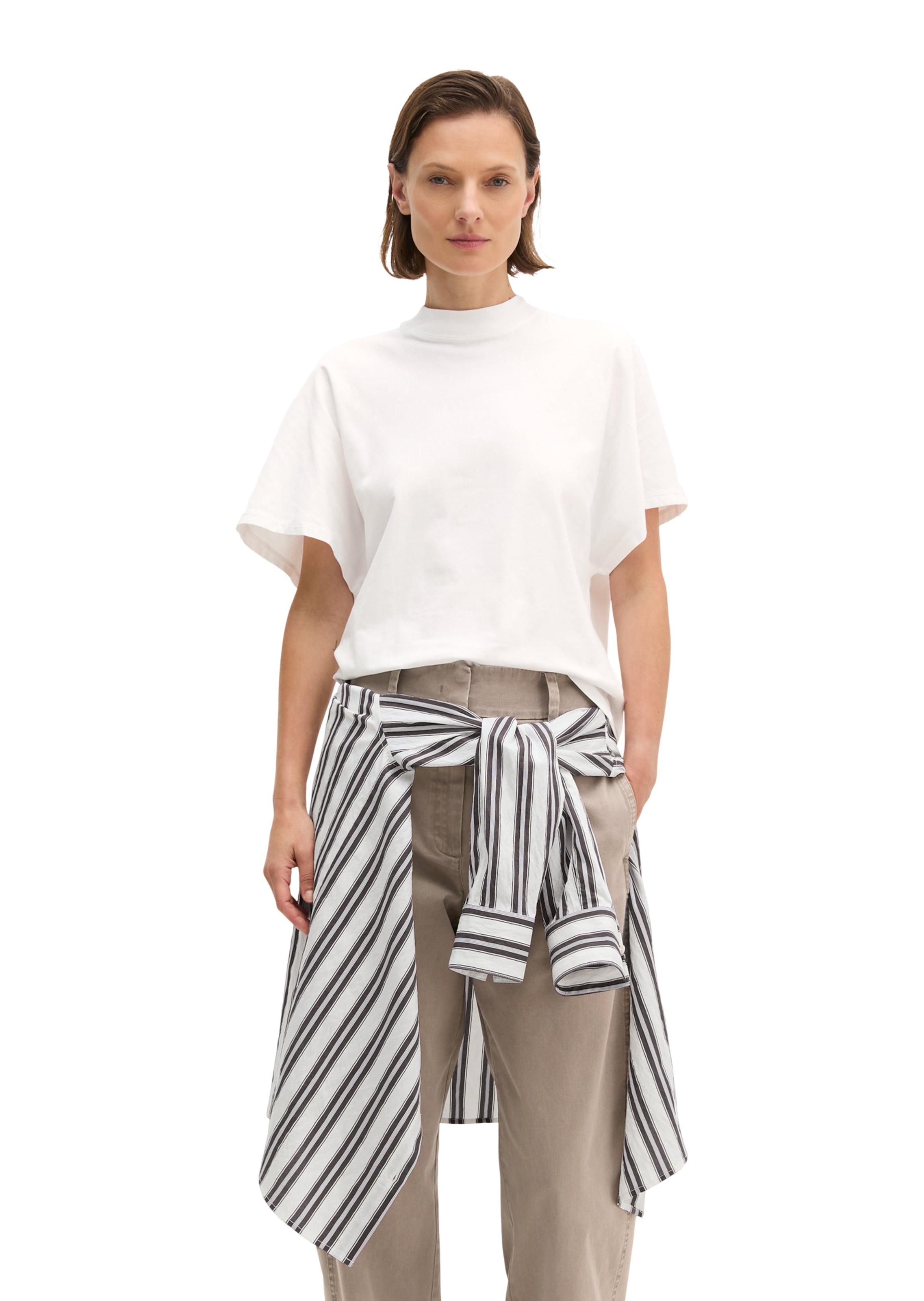 Marc O'Polo Shirt in White: front