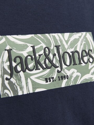 T-Shirt 'JORLafayette' Jack & Jones Junior en bleu