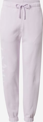 Smiles Tapered Pants 'Thilo' in Purple: front