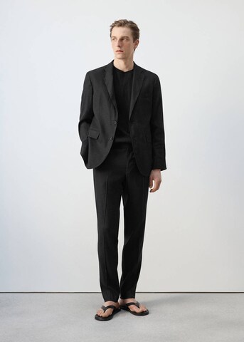 MANGO MAN Slim fit Pants 'Amalfi' in Black