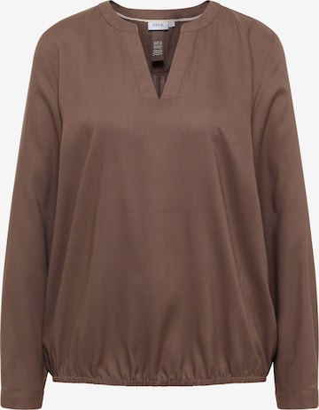 CECIL Bluse in Braun: Vorderseite