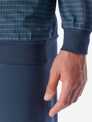 Pyjama long ' Comfort Essentials ' SCHIESSER en bleu