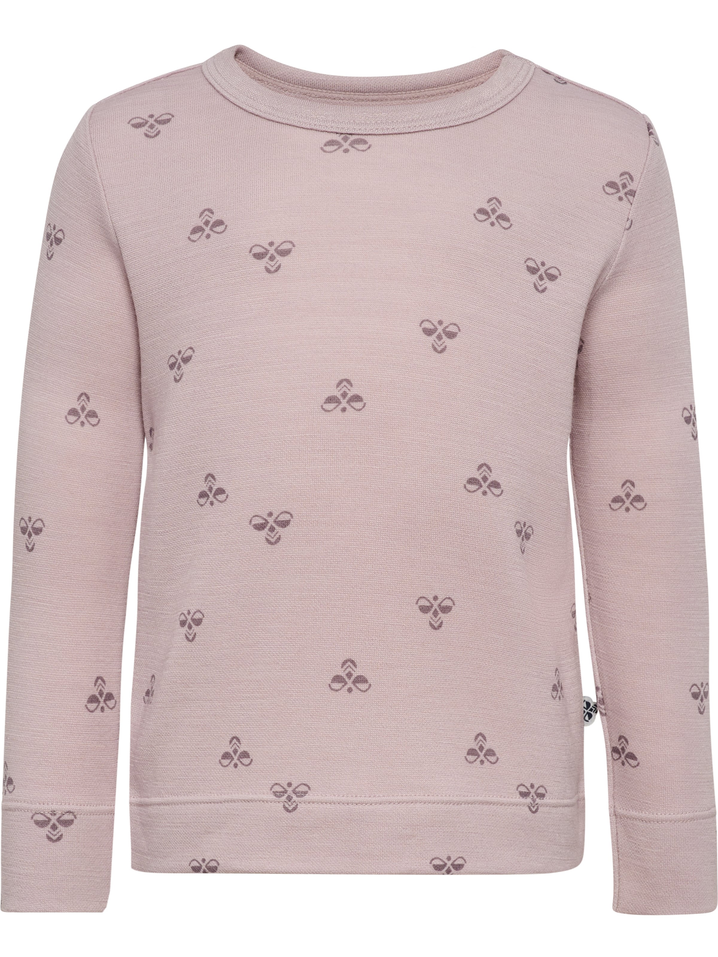 Hummel Shirt in Lila: voorkant