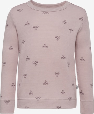 Hummel Shirt in Lila: voorkant