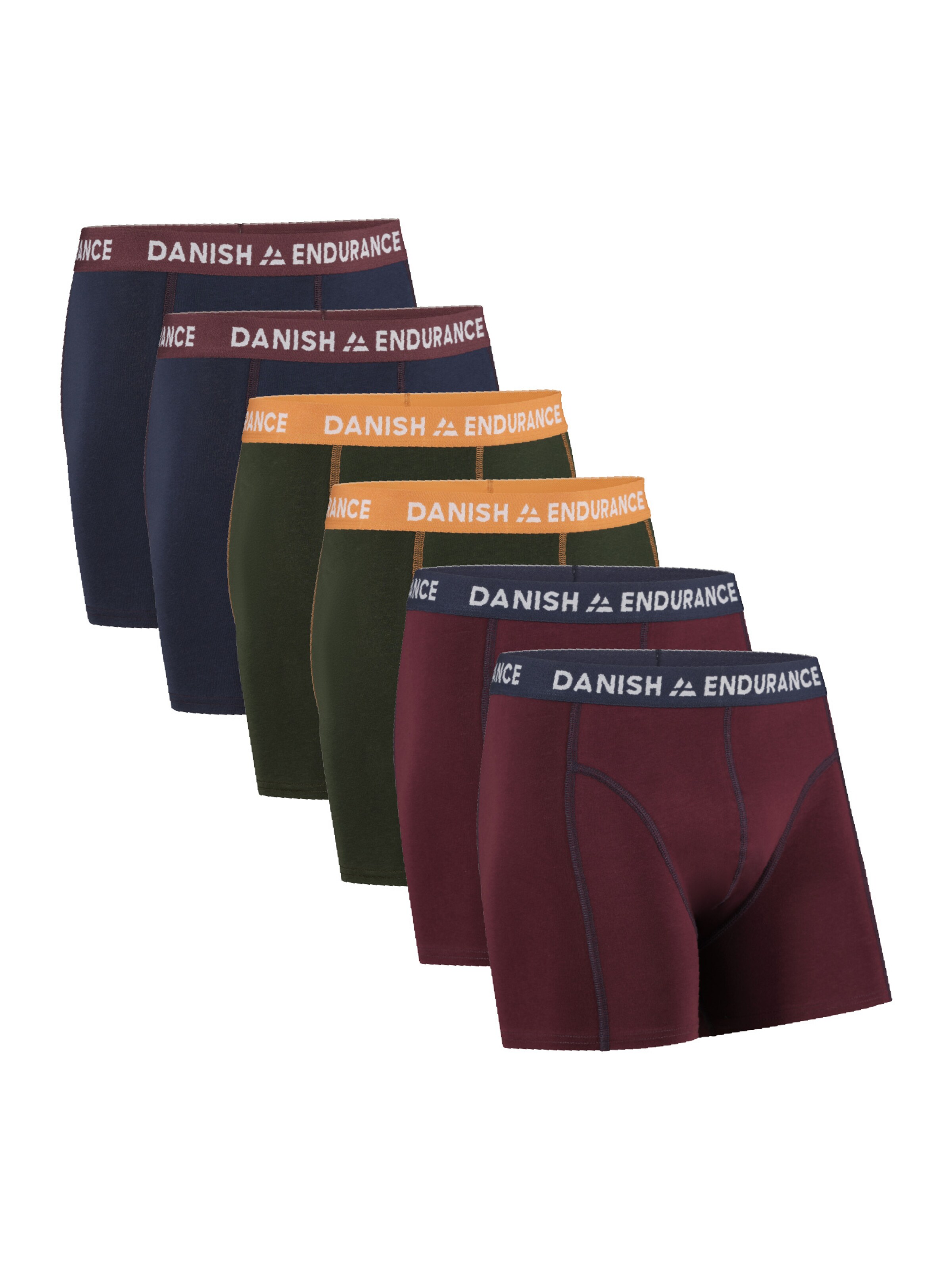 DANISH ENDURANCE Boksershorts 'Classic Trunks' i blandingsfarvet: forside