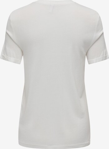 T-shirt 'NINA' ONLY en blanc