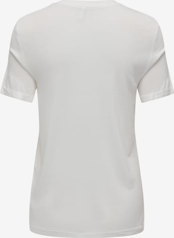 T-shirt 'NINA' ONLY en blanc