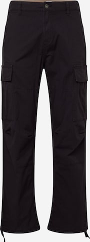 Only & Sons - regular Pantalón cargo 'RAY' en negro: frente