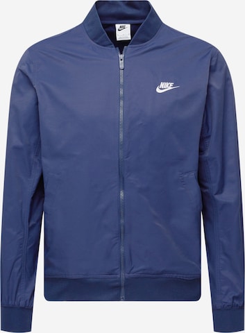 Nike Sportswear Jacke in Blau: predná strana