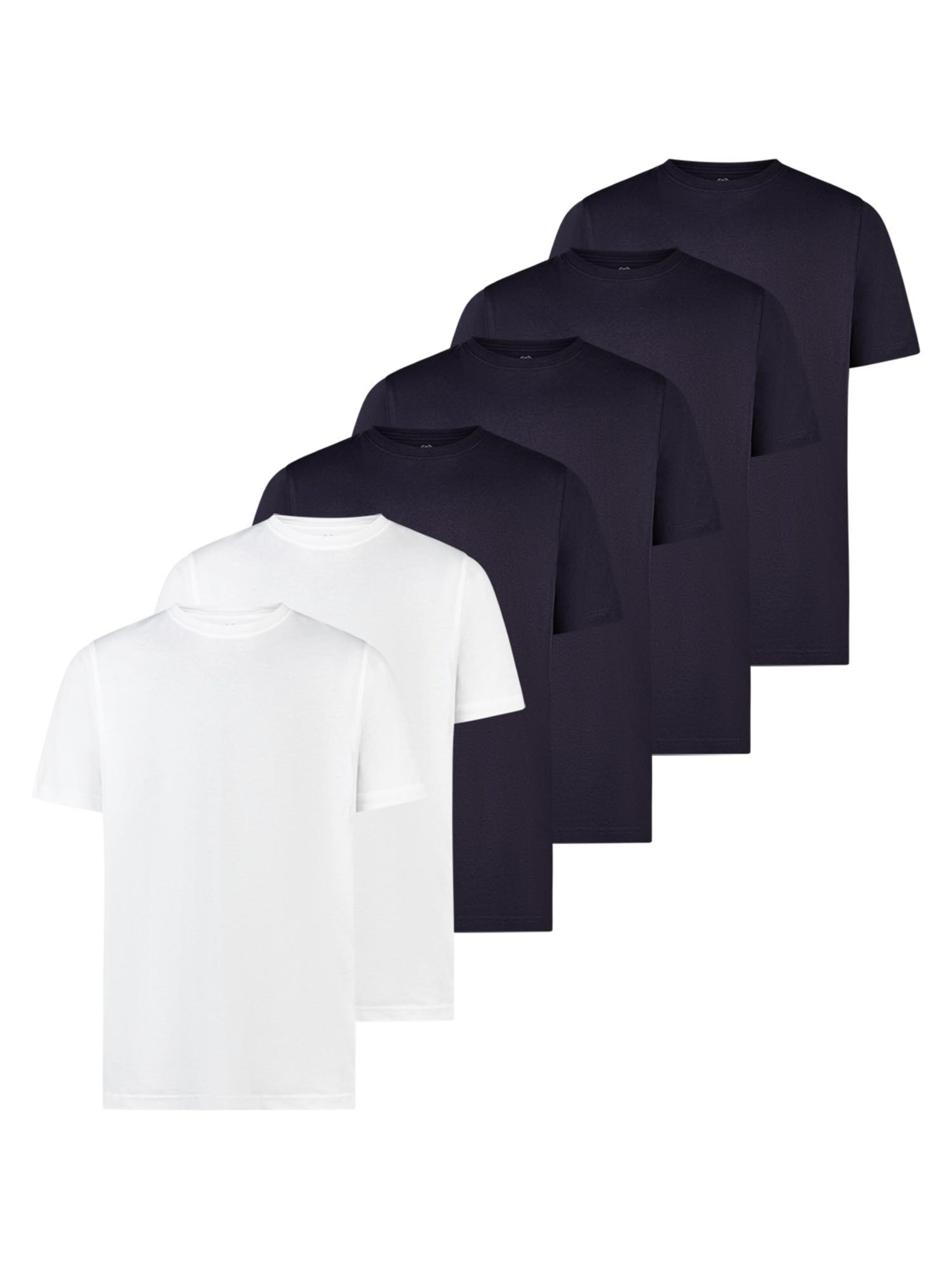 LERROS Shirt 'Basic' in Blauw: voorkant