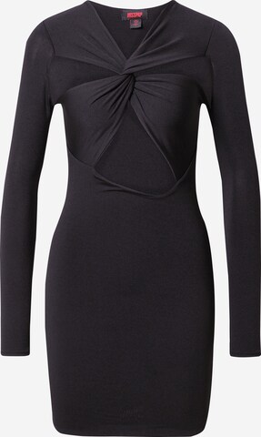 Misspap Dress in Black: front