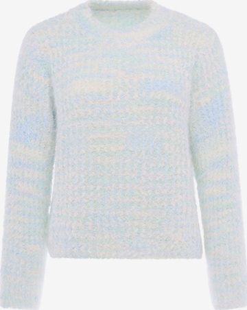 Usha - Jersey en azul: frente