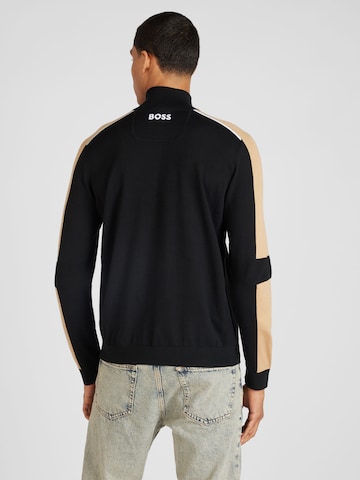 BOSS Sweater 'Zelchior-X' in Black