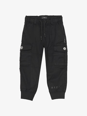 John Richmond Baggy Hose 'DOUNGI' in Schwarz: Vorderseite
