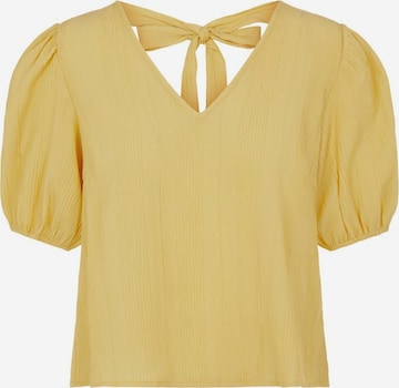 OBJECT - Blusa 'YASMINA' em amarelo: frente