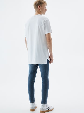 Pull&Bear Skinny Jeans in Blau