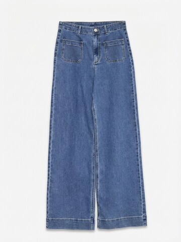 VERO MODA Wide leg Jeans 'VMKayla' in Blue: front