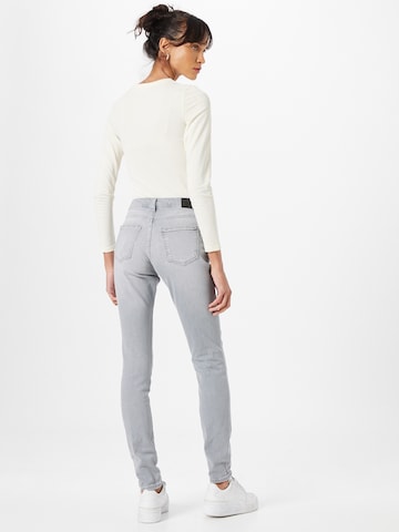 ESPRIT Skinny Džíny – šedá