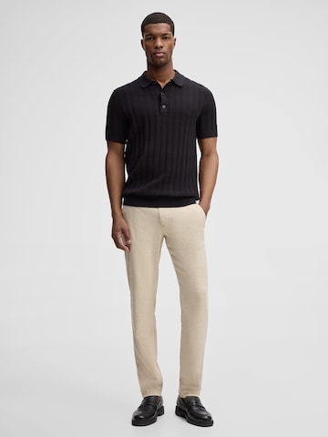 STRELLSON Regular Chino trousers 'Code' in Beige