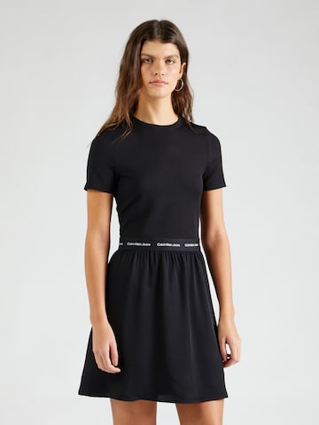 Calvin Klein Jeans Kleit, värv must: eest vaates