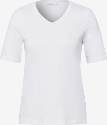 CECIL T-Shirt im Tunika-Look in Weiß: Vorderseite