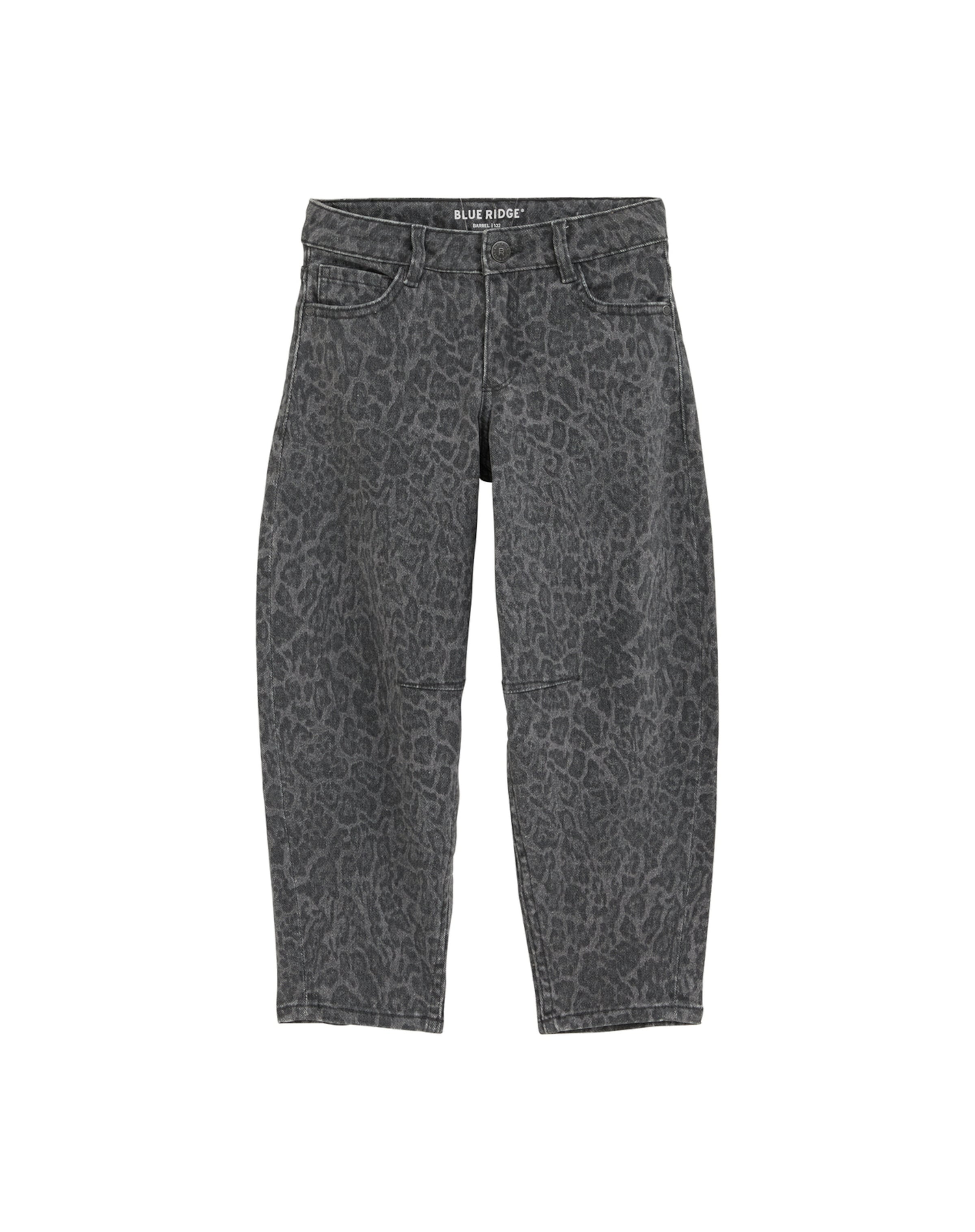 WE Fashion - Barrel Vaquero en gris: frente